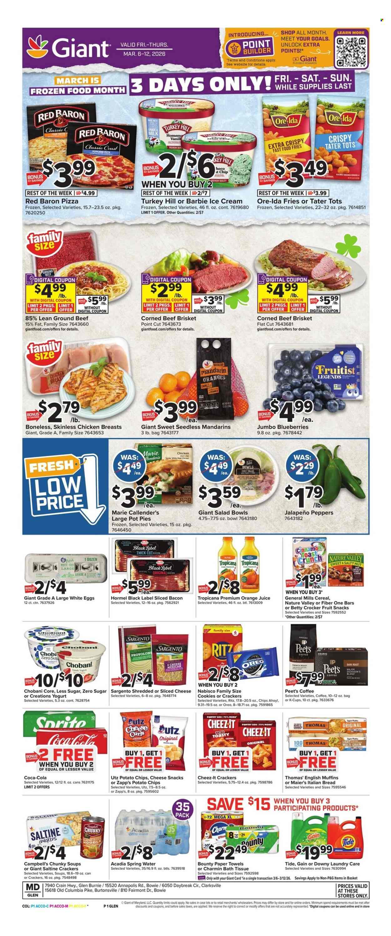 Giant Food ad - 03/06/2026 - 03/12/2026. Page 1