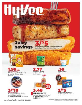 Hy-Vee Flyer - 03/16/2026 - 03/22/2026.