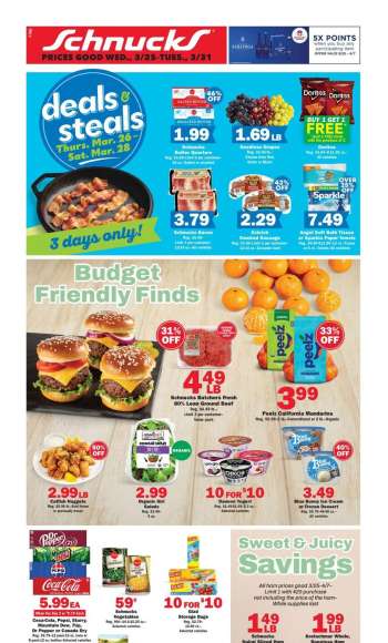 Schnucks Flyer - 03/25/2026 - 03/31/2026.