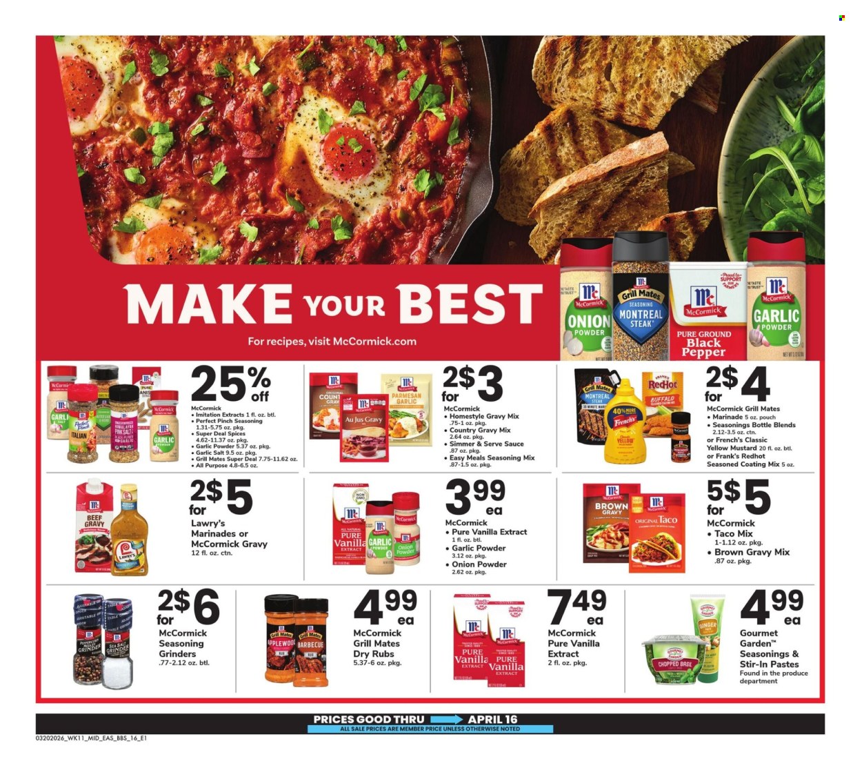 Safeway ad - 03/20/2026 - 04/16/2026. Page 16