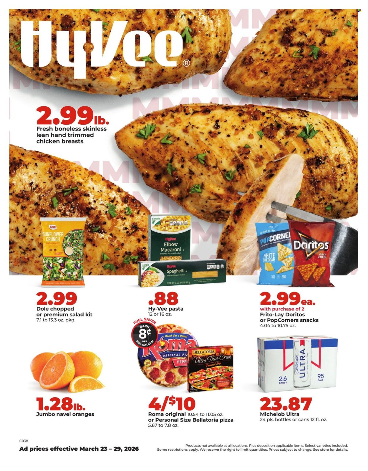 Hy-Vee ad - 03/23/2026 - 03/29/2026. Page 1