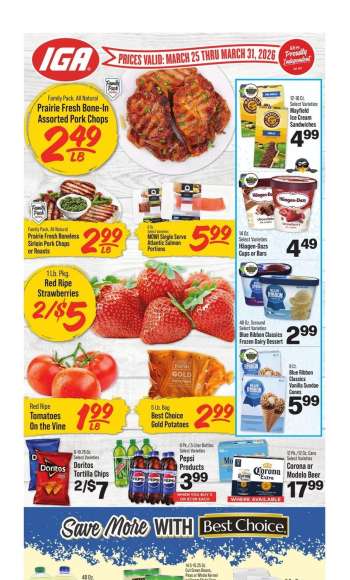 IGA Flyer - 03/25/2026 - 03/31/2026.