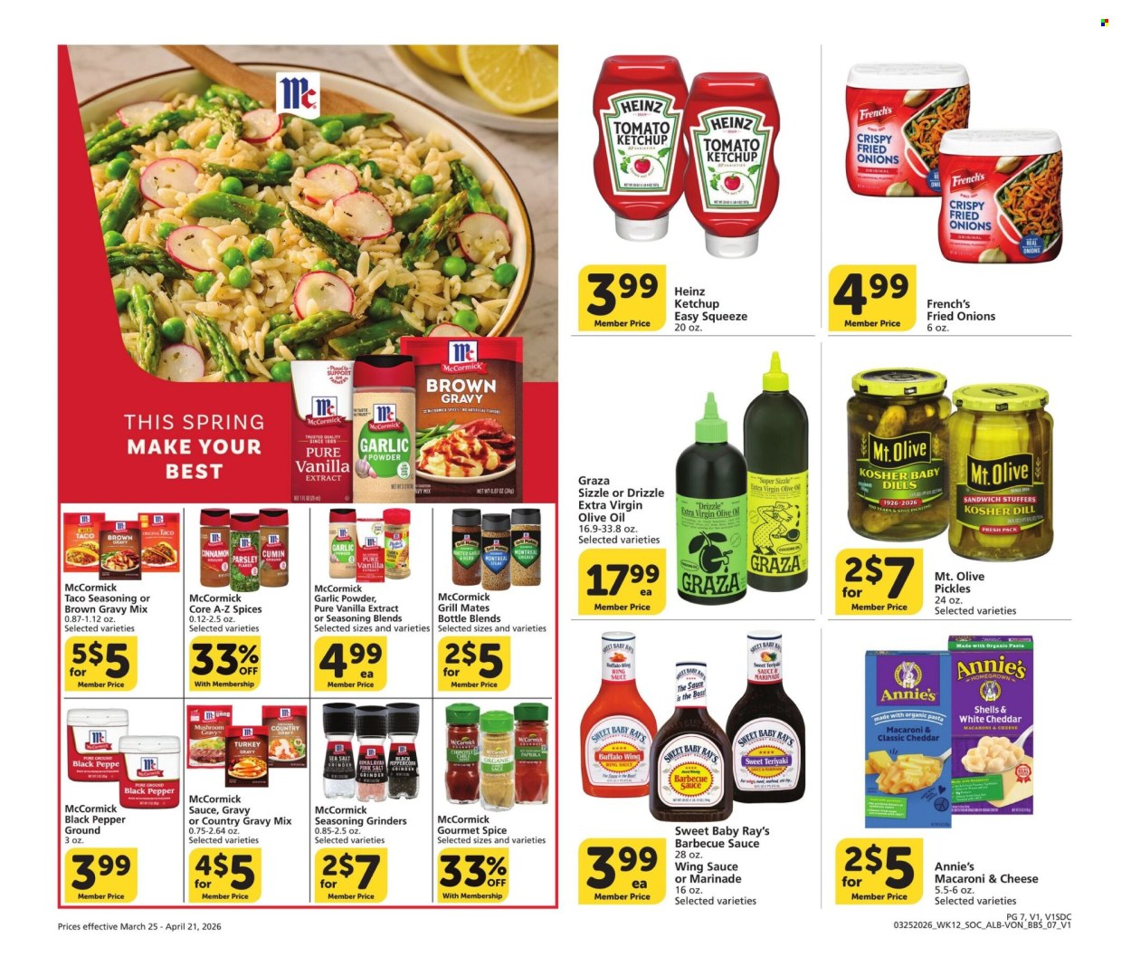 Albertsons ad - 03/25/2026 - 04/21/2026. Page 7