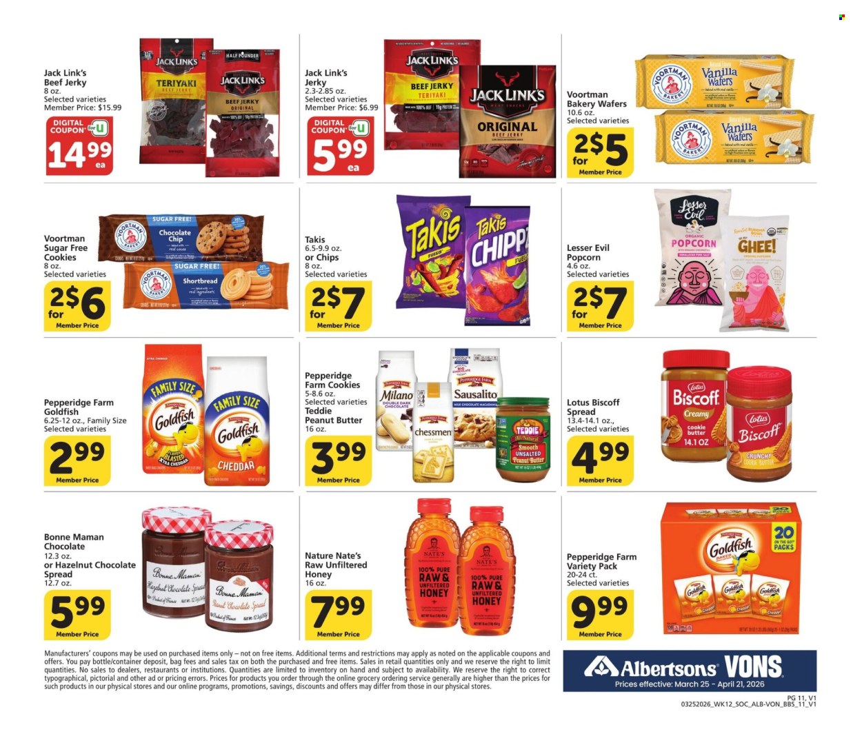 Albertsons ad - 03/25/2026 - 04/21/2026. Page 11