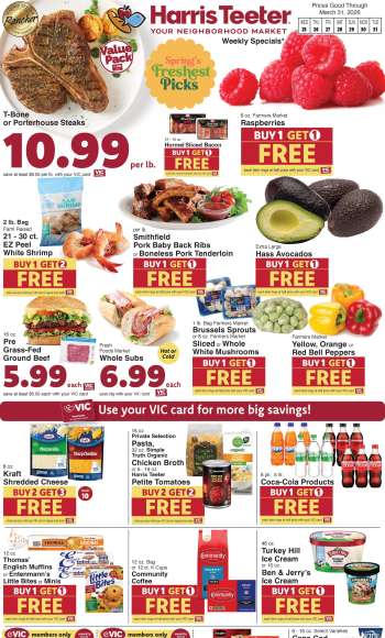 Harris Teeter Flyer - 03/25/2026 - 03/31/2026.