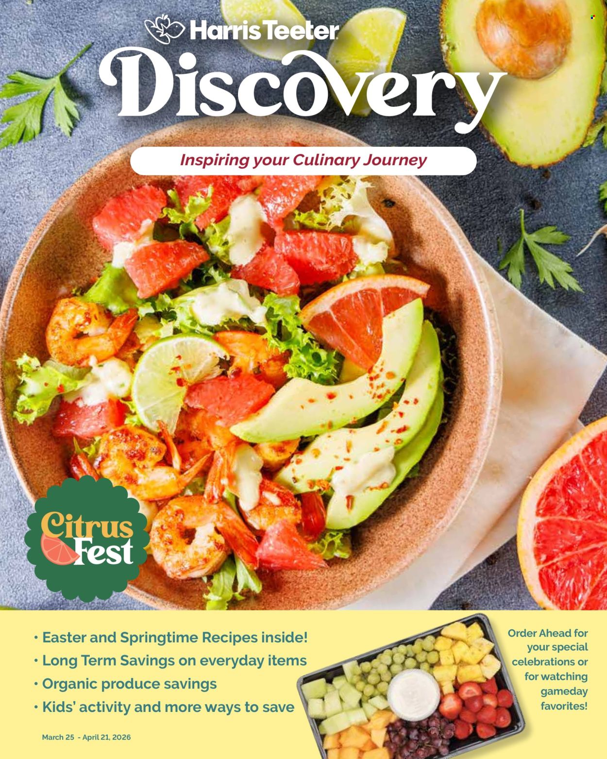 Harris Teeter ad - 03/25/2026 - 04/21/2026. Page 1