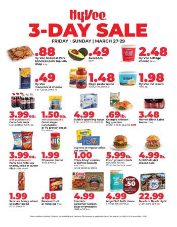 Hy-Vee Flyer - 03/27/2026 - 03/29/2026.