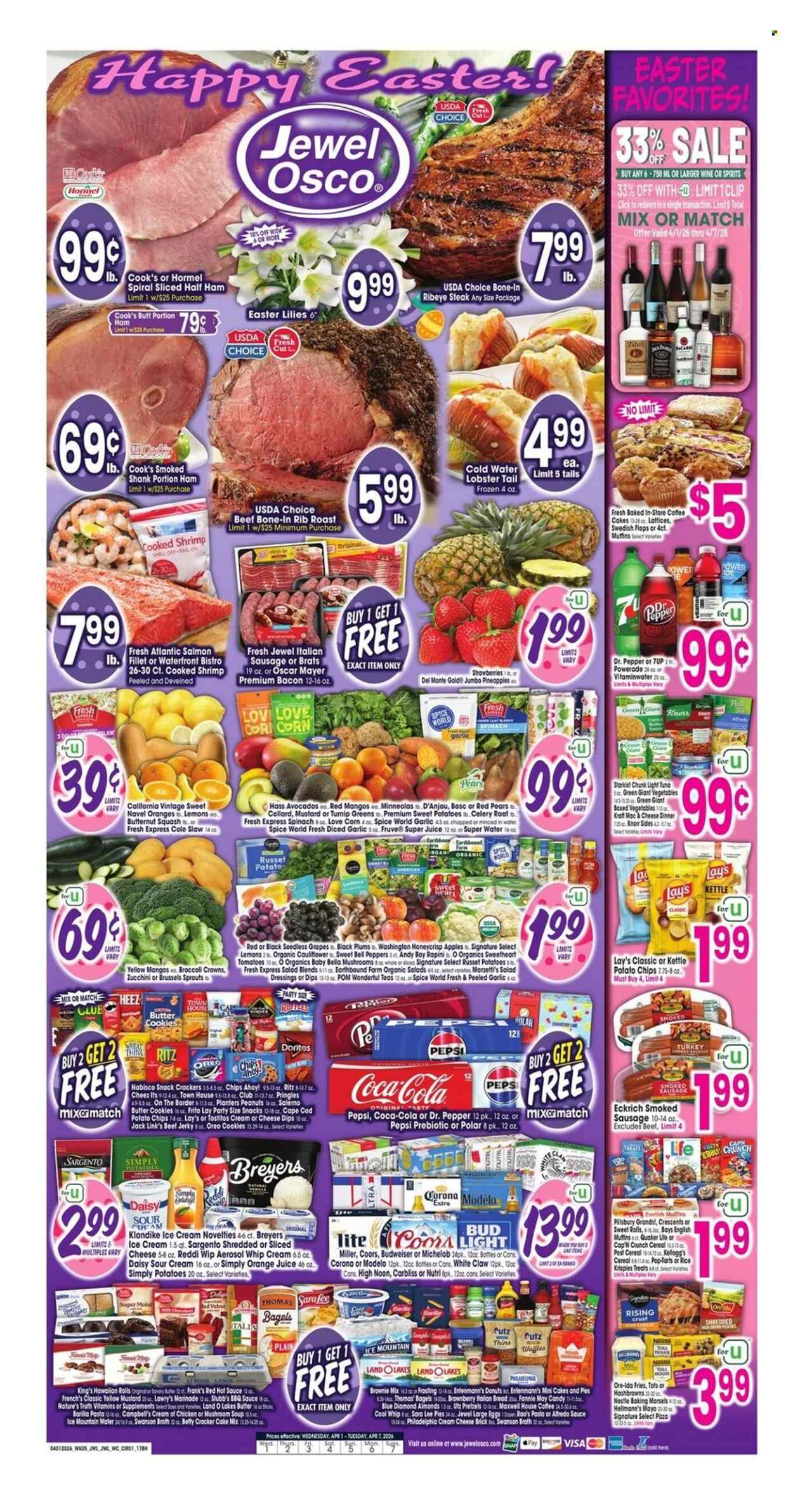 Jewel Osco ad - 04/01/2026 - 04/07/2026. Page 1