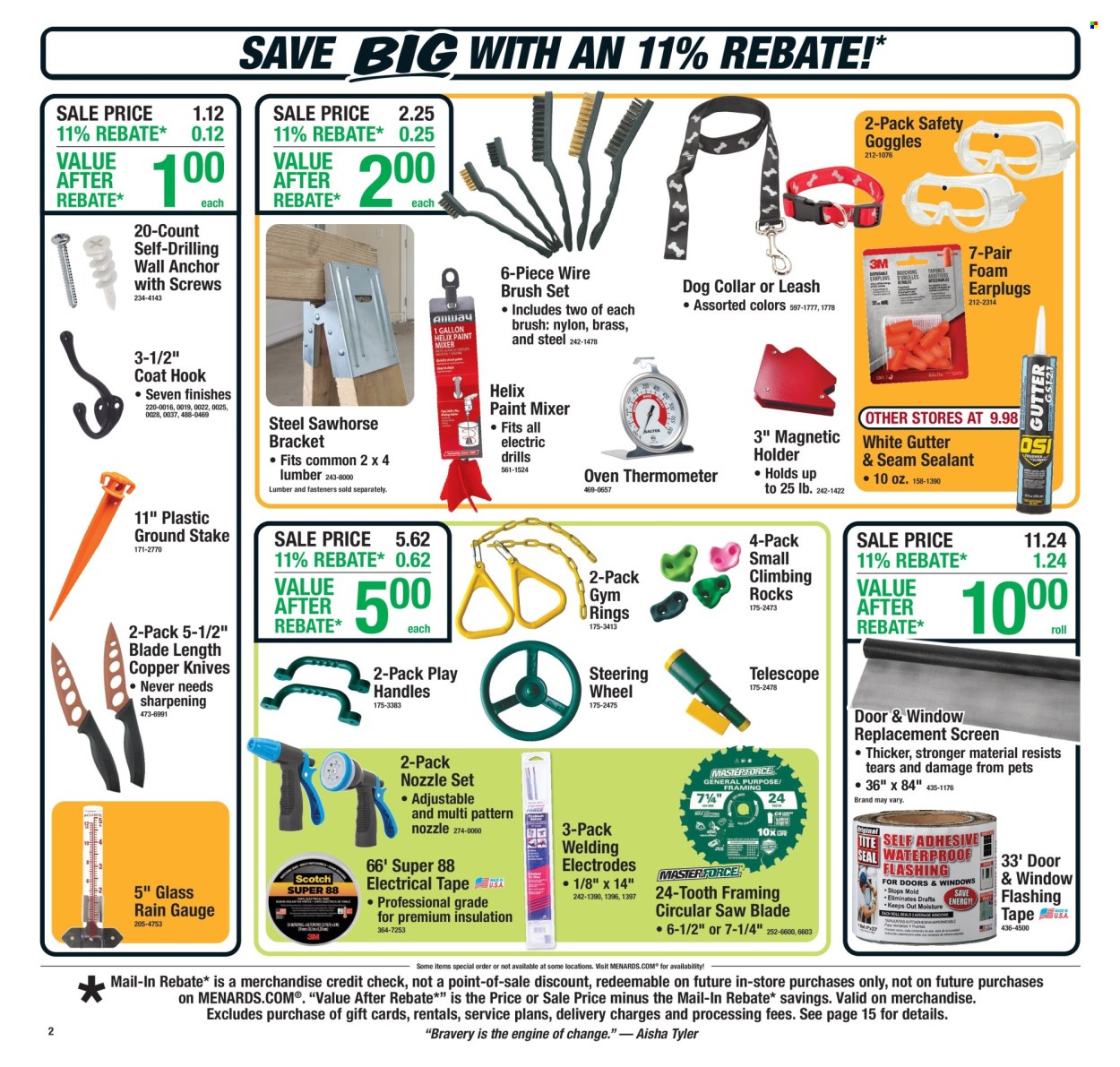 Menards ad - 04/02/2026 - 04/12/2026. Page 2