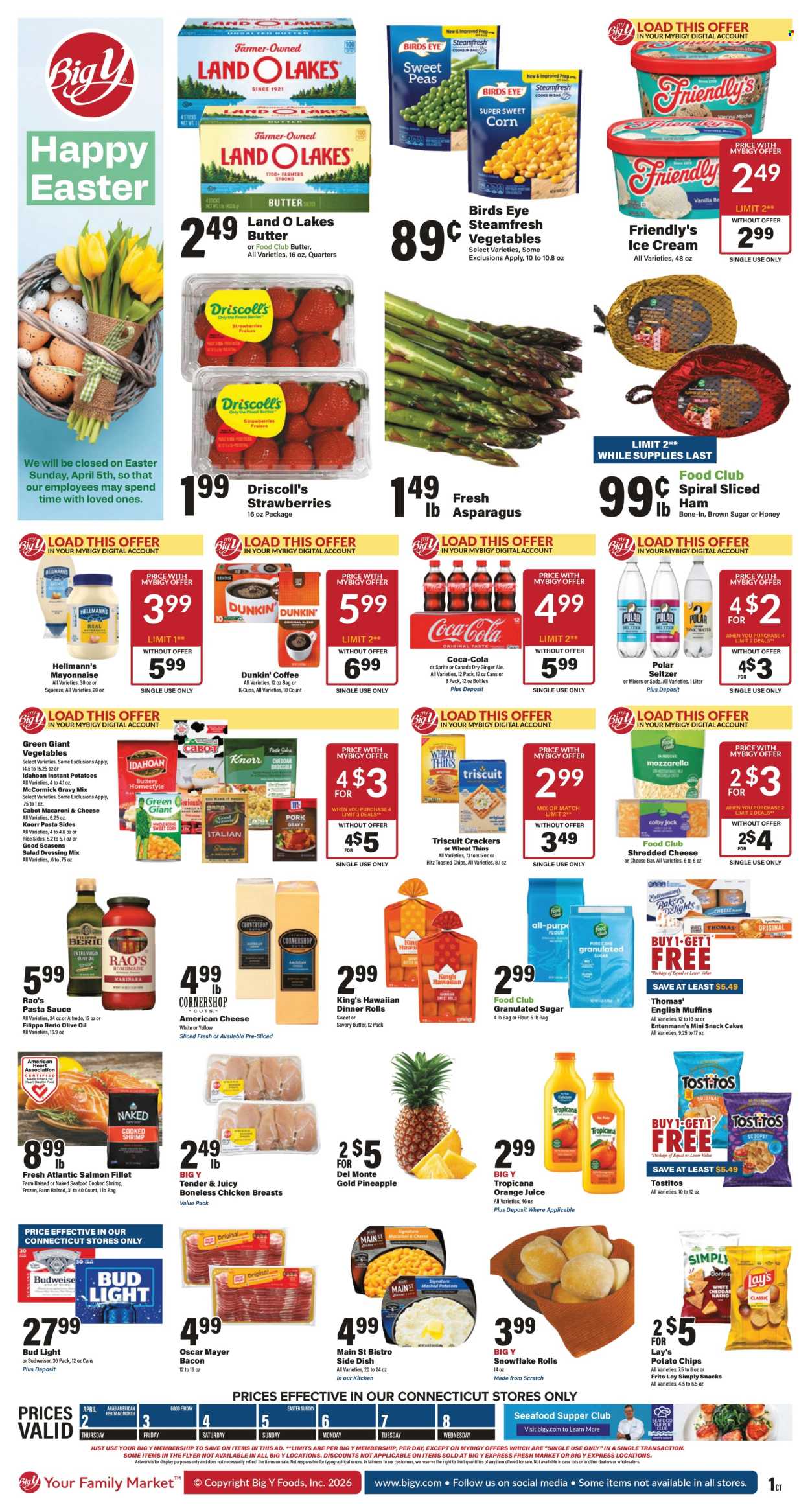 Big Y ad - 04/02/2026 - 04/08/2026. Page 1
