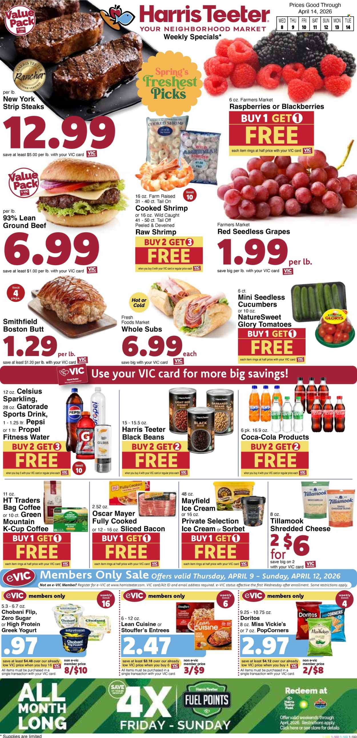 Harris Teeter ad - 04/08/2026 - 04/14/2026. Page 1