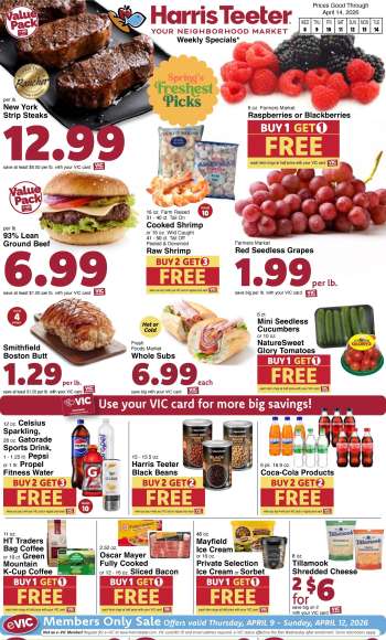 Harris Teeter Flyer - 04/08/2026 - 04/14/2026.