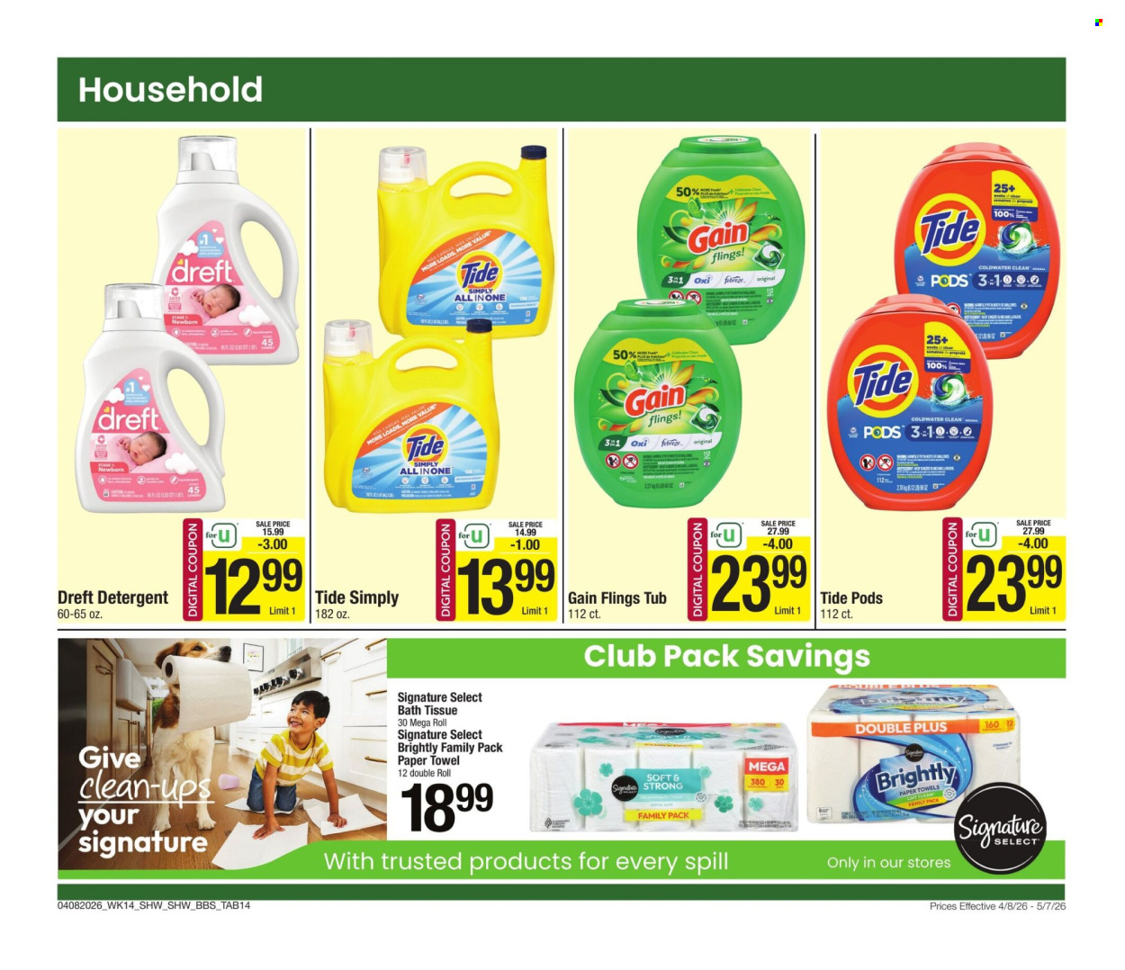 Shaw’s ad - 04/08/2026 - 05/07/2026. Page 14
