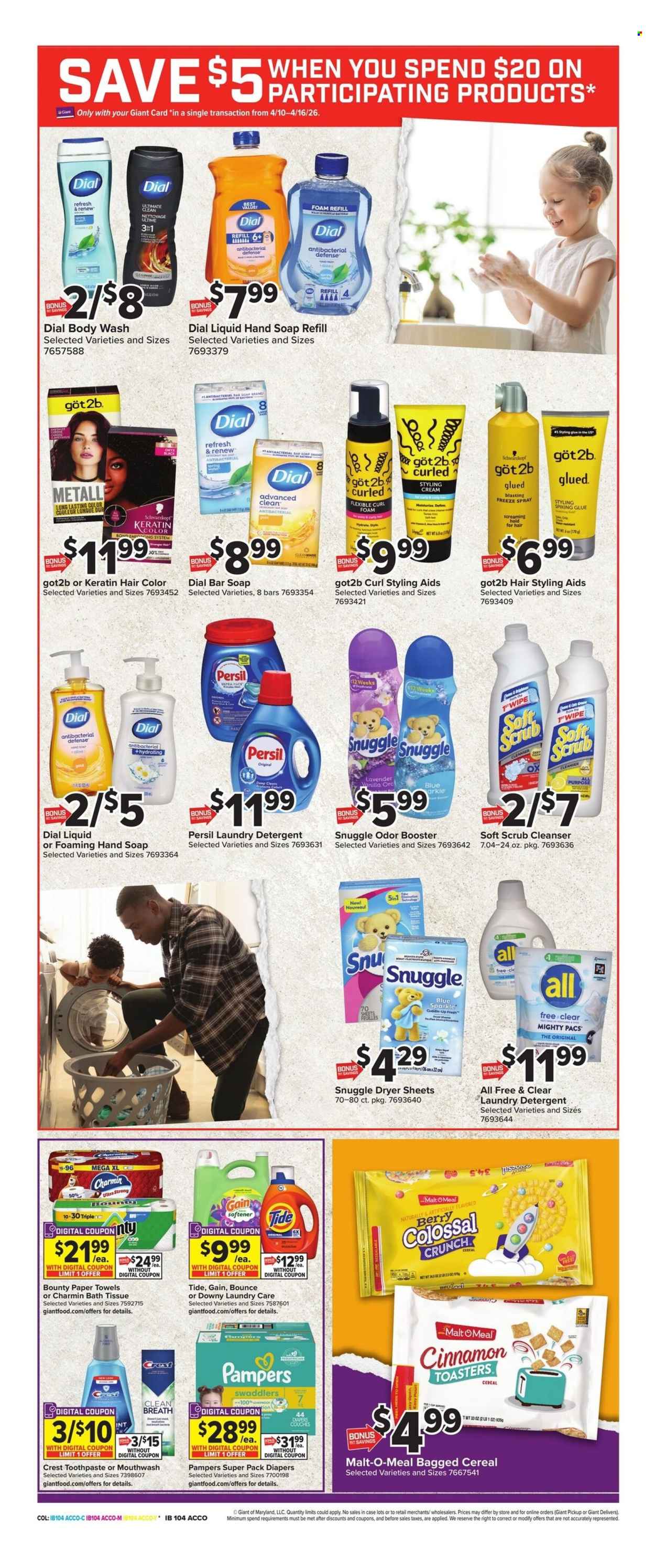 Giant Food ad - 04/10/2026 - 04/16/2026. Page 9