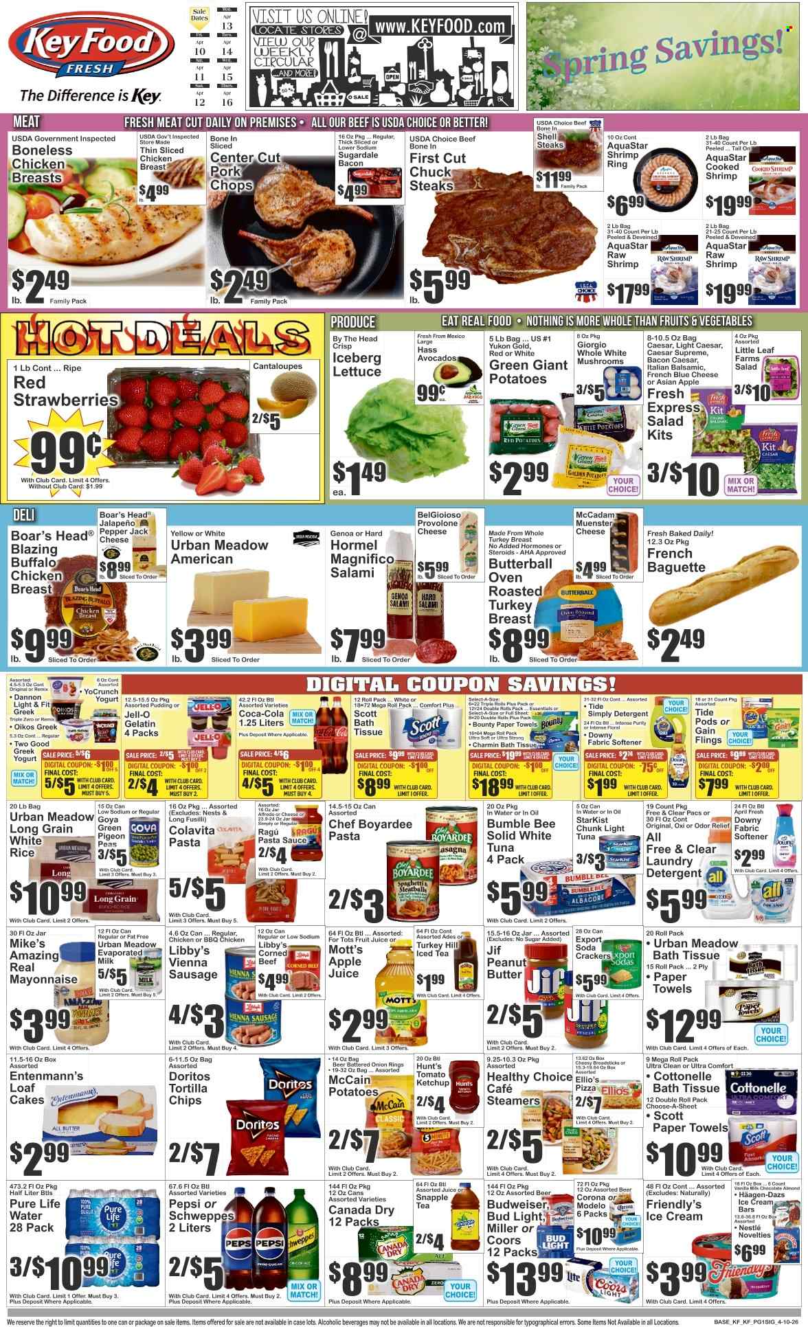 Key Food ad - 04/10/2026 - 04/16/2026. Page 1