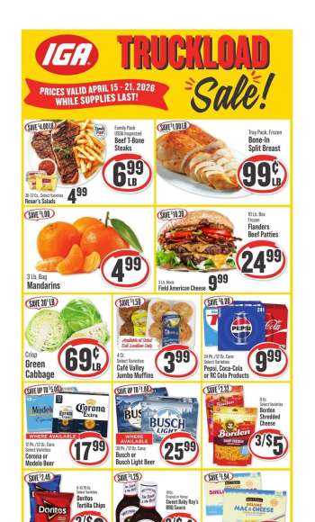 IGA Flyer - 04/15/2026 - 04/21/2026.