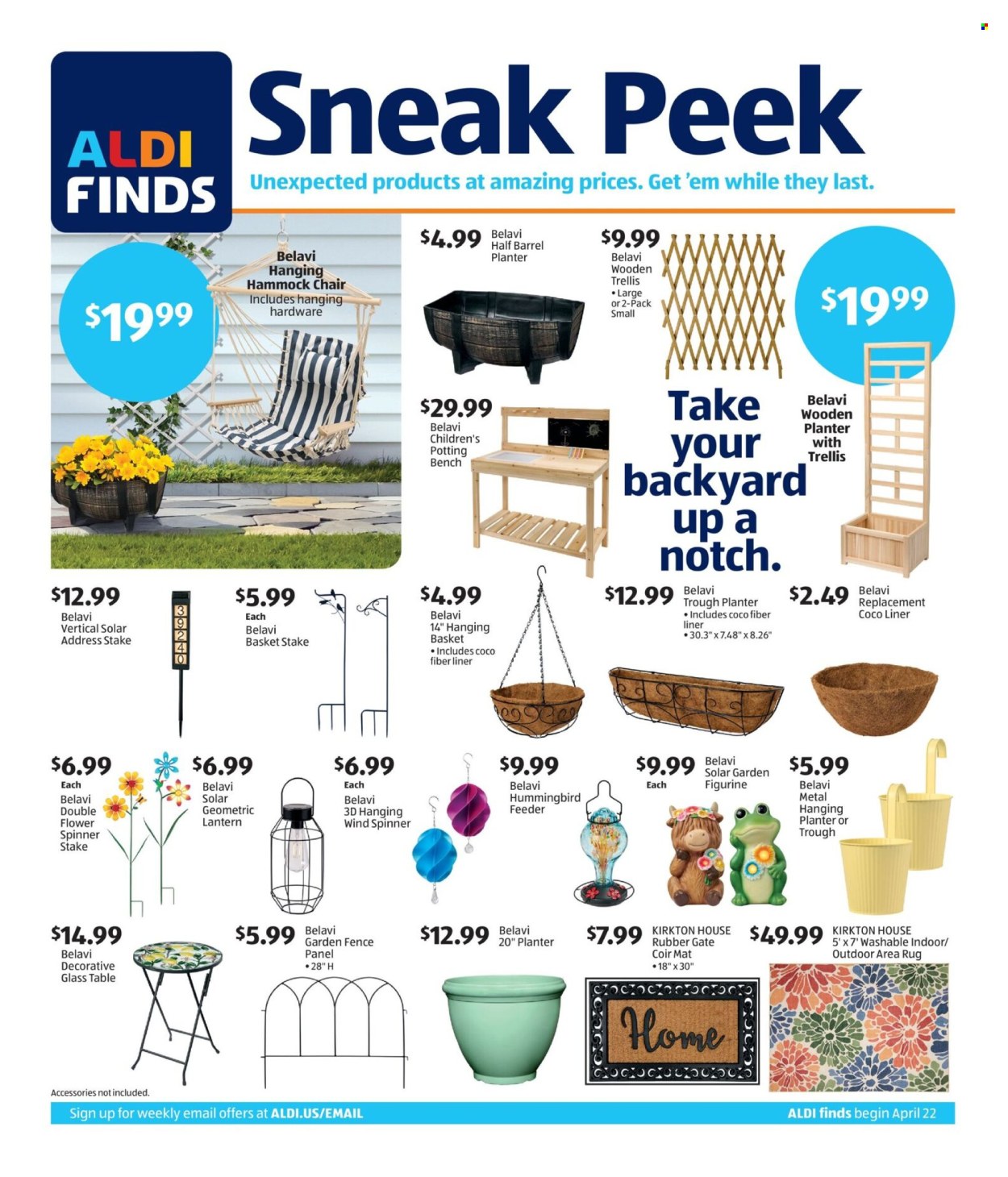 ALDI ad - 04/22/2026 - 04/28/2026. Page 1