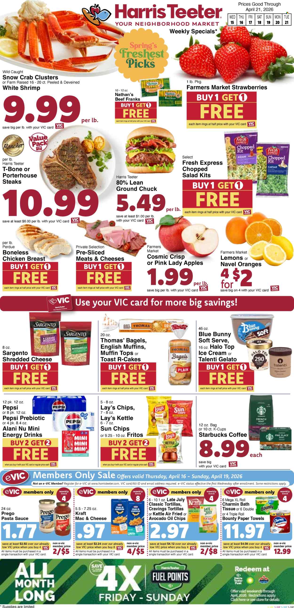 Harris Teeter ad - 04/15/2026 - 04/21/2026. Page 1