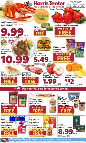 Harris Teeter Flyer - 04/15/2026 - 04/21/2026.