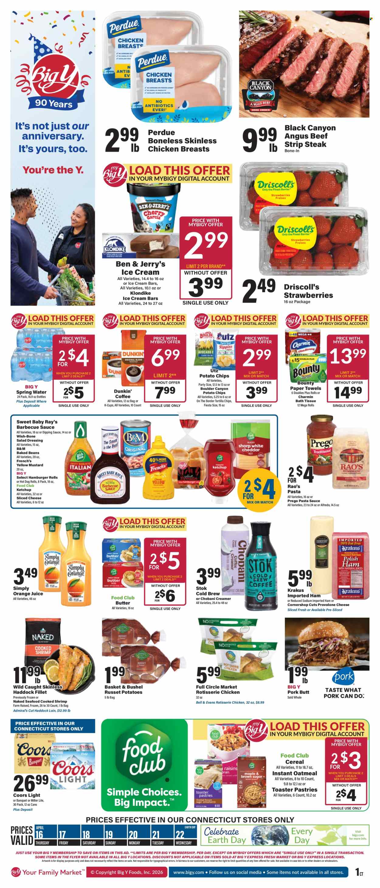 Big Y ad - 04/16/2026 - 04/22/2026. Page 1