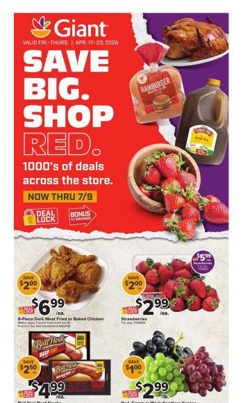 Giant Food Flyer - 04/17/2026 - 04/23/2026.