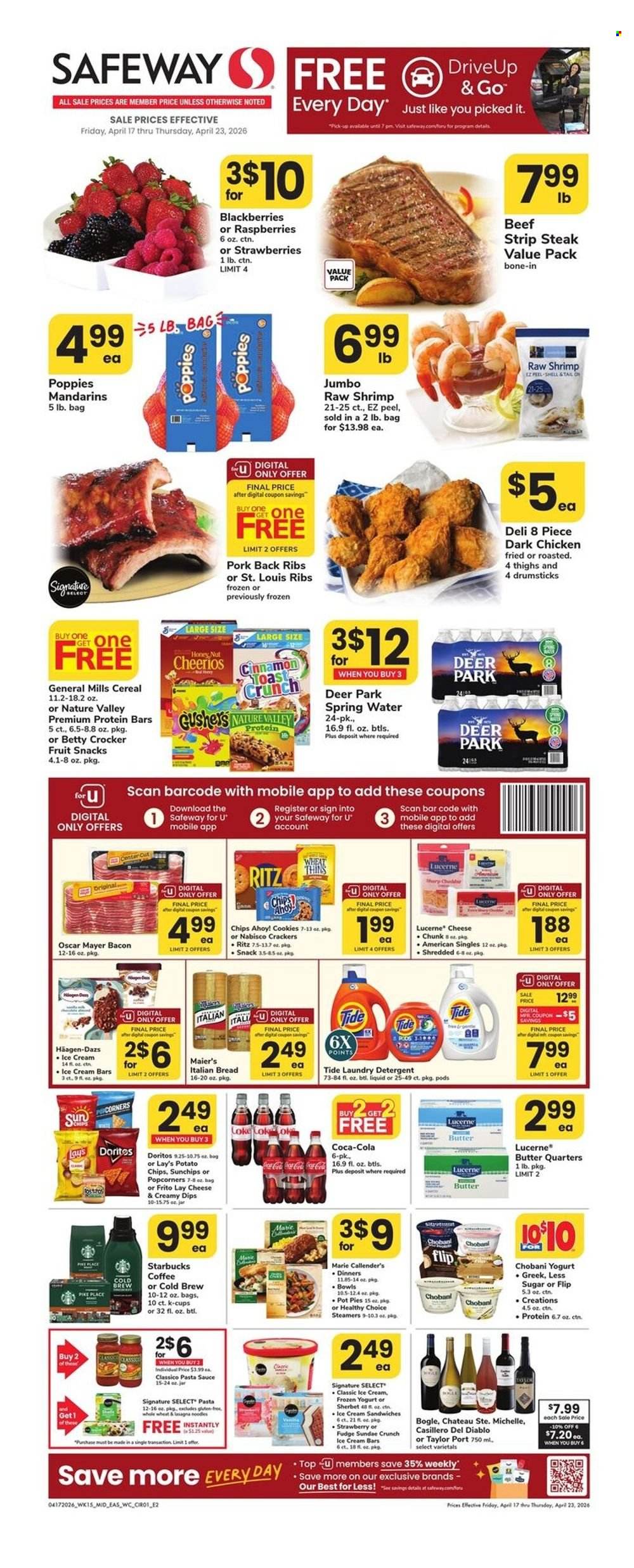 Safeway ad - 04/17/2026 - 04/23/2026. Page 1