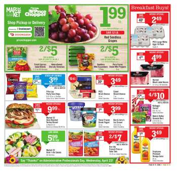 Price Chopper Flyer - 04/19/2026 - 04/25/2026.