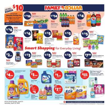 Family Dollar Flyer - 04/19/2026 - 04/25/2026.