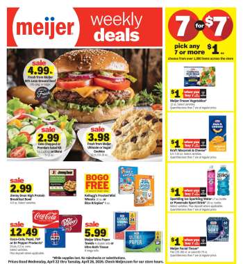 Meijer Flyer - 04/22/2026 - 04/28/2026.