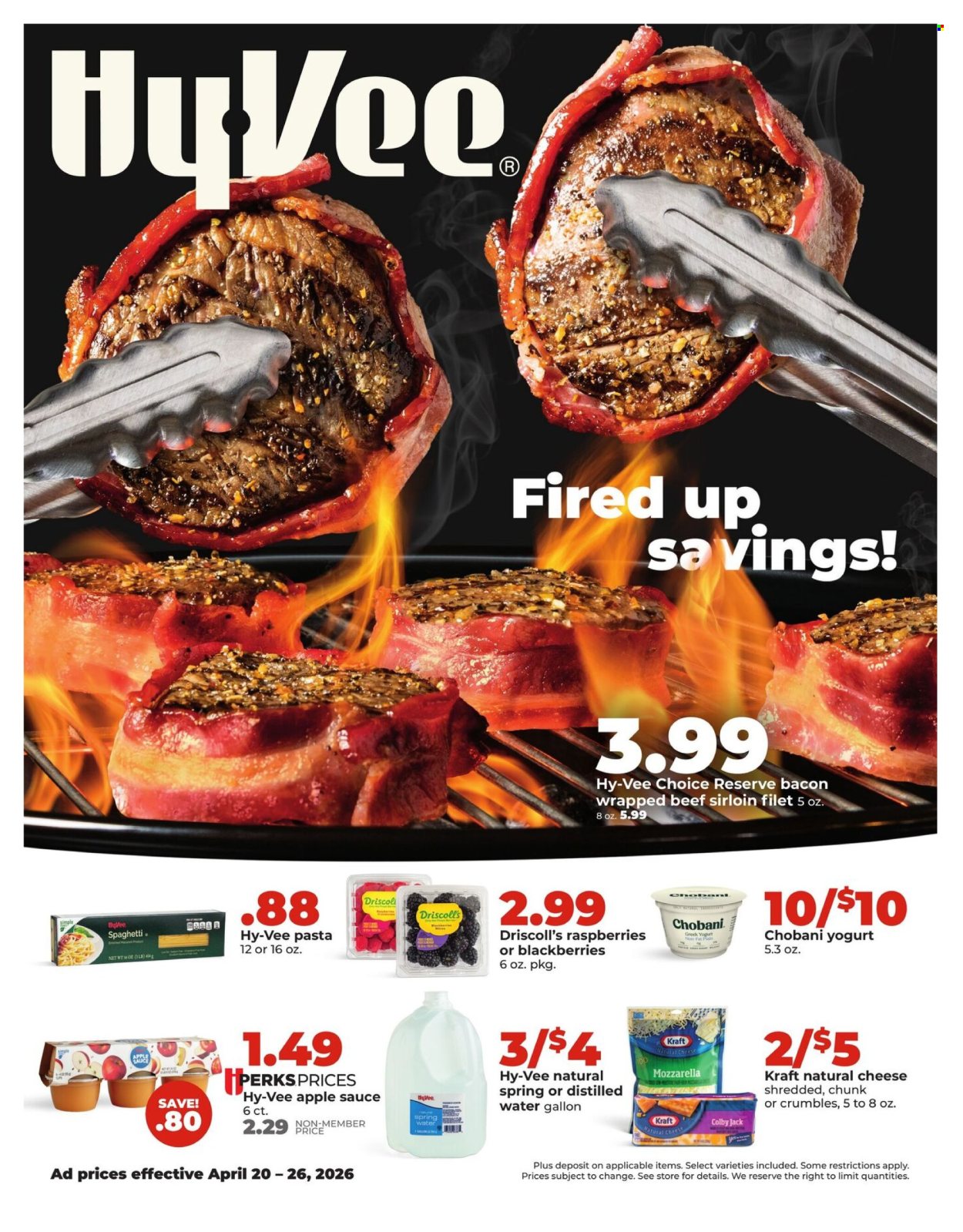 Hy-Vee ad - 04/20/2026 - 04/26/2026. Page 1