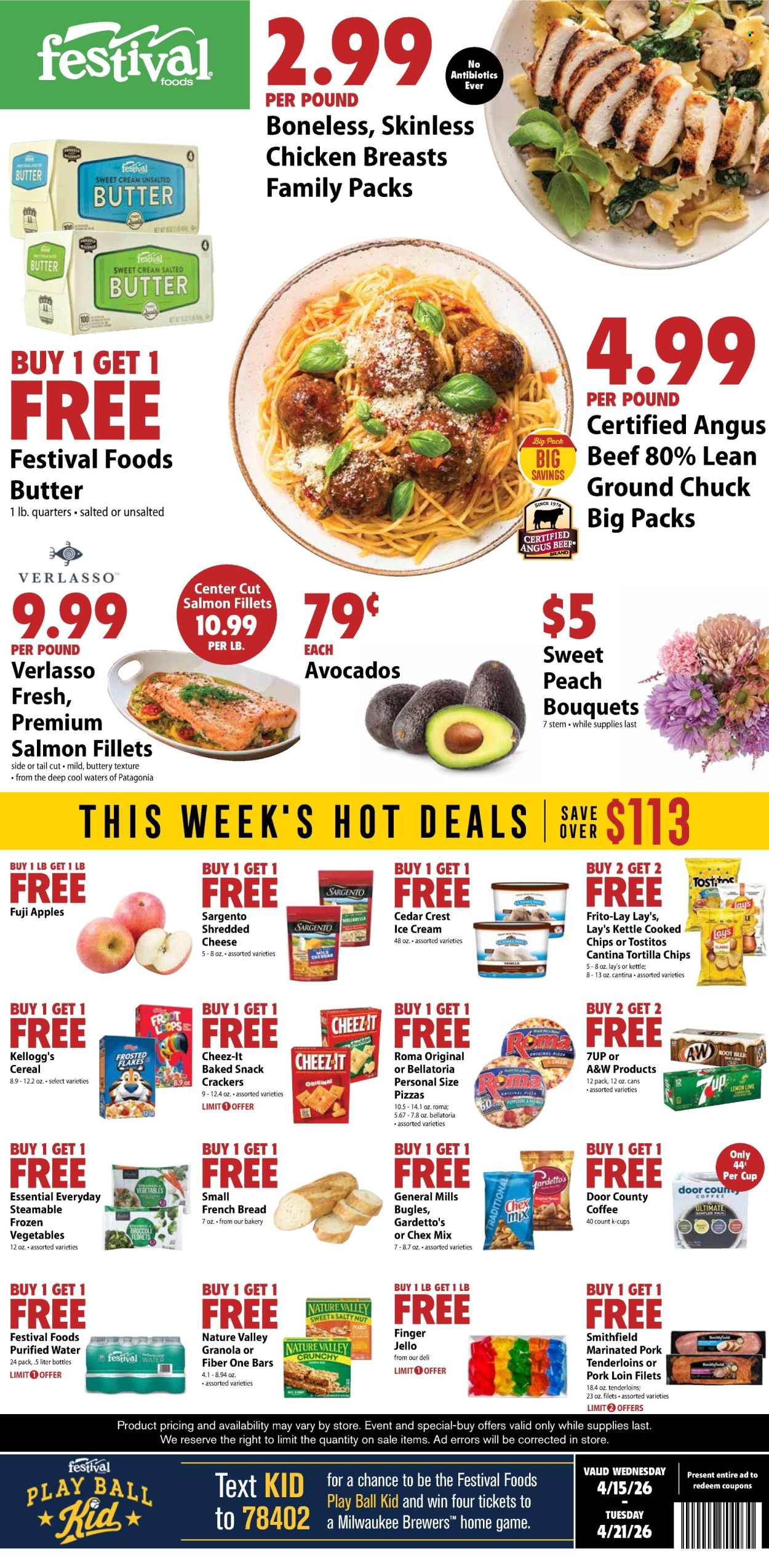 Festival Foods ad - 04/22/2026 - 04/28/2026. Page 1