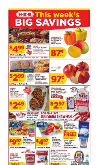 H-E-B Flyer - 04/22/2026 - 04/28/2026.