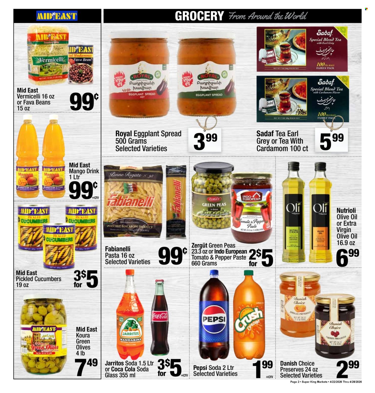 Super King Markets ad - 04/22/2026 - 04/28/2026. Page 2