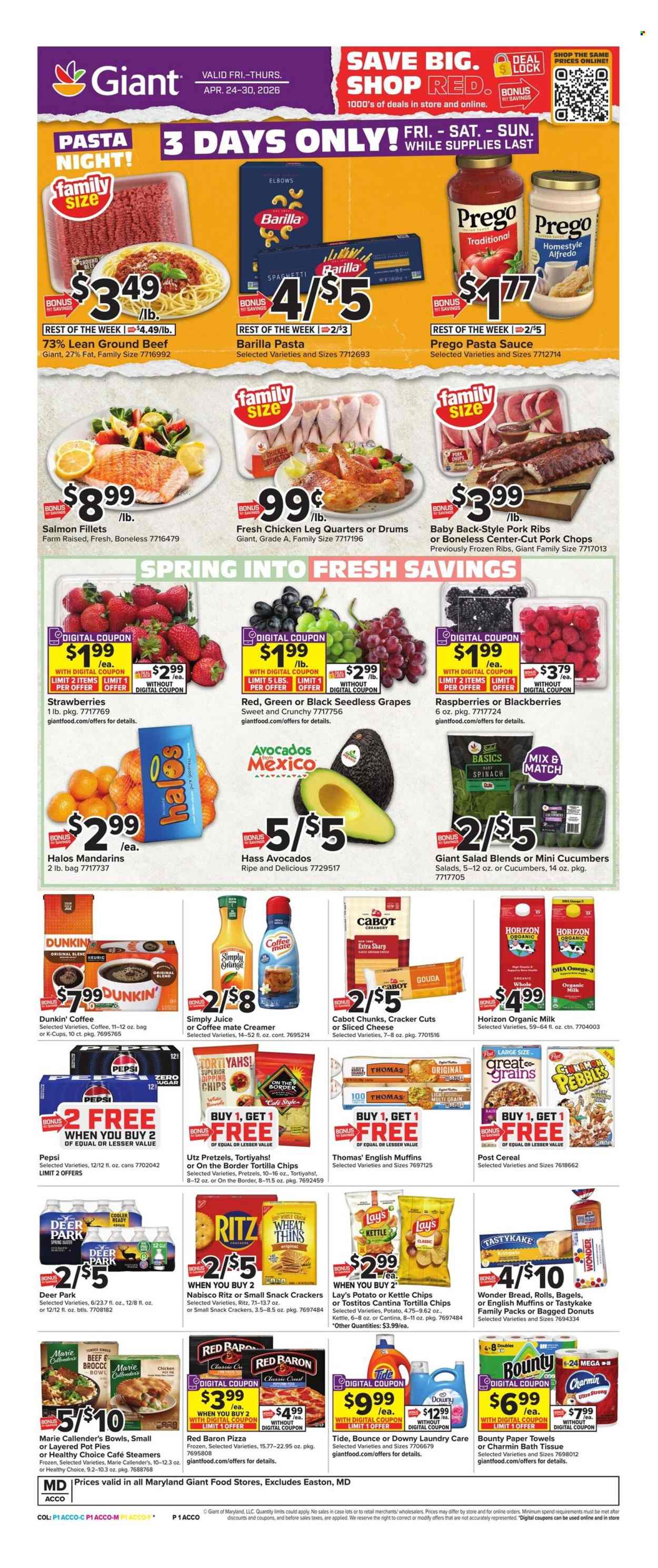 Giant Food ad - 04/24/2026 - 04/30/2026. Page 1