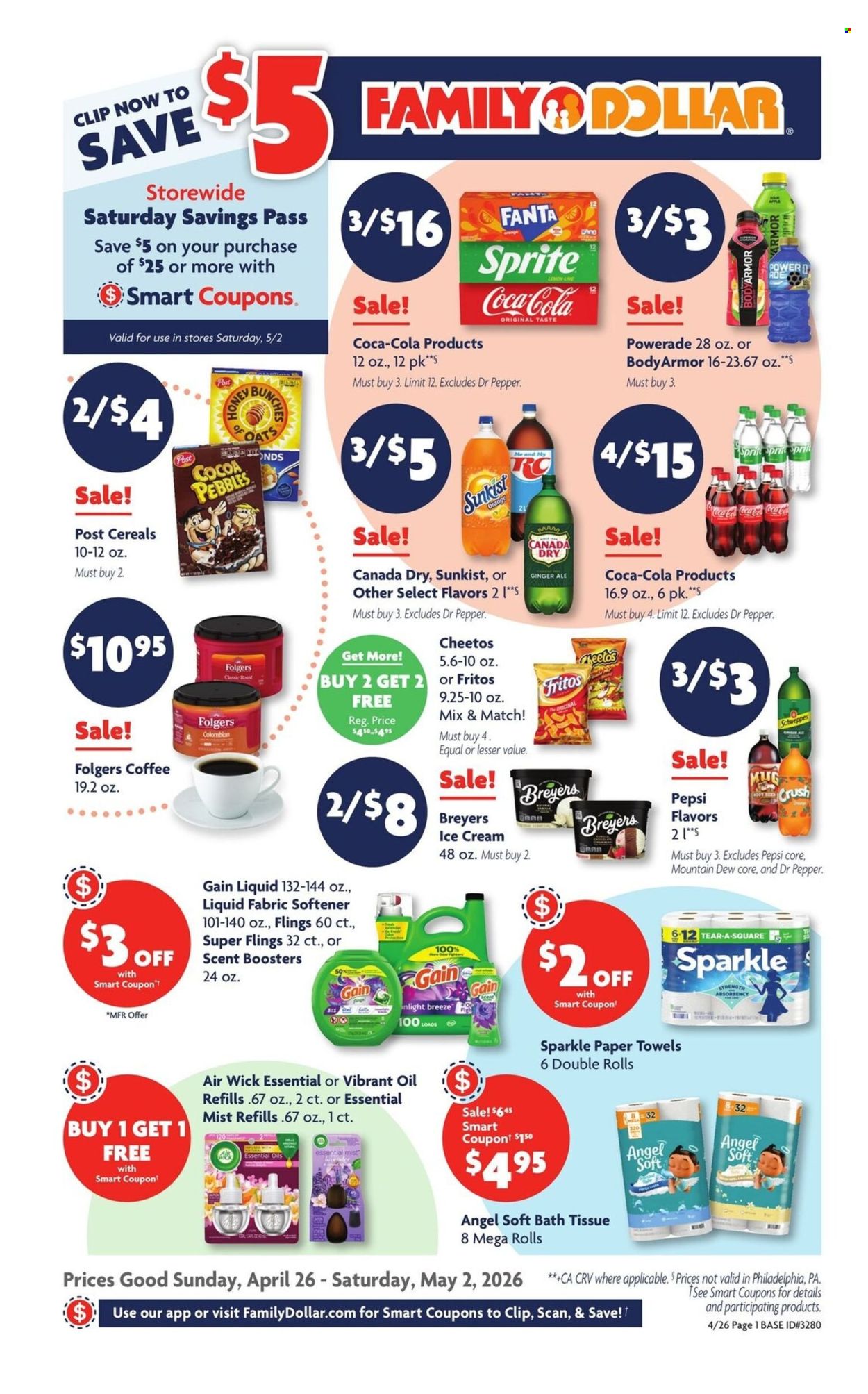 Family Dollar ad - 04/26/2026 - 05/02/2026. Page 1