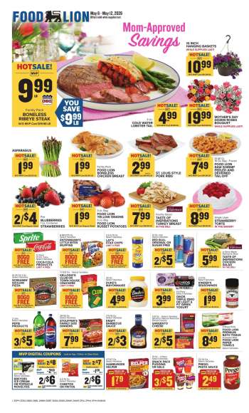 Food Lion Flyer - 05/06/2026 - 05/12/2026.