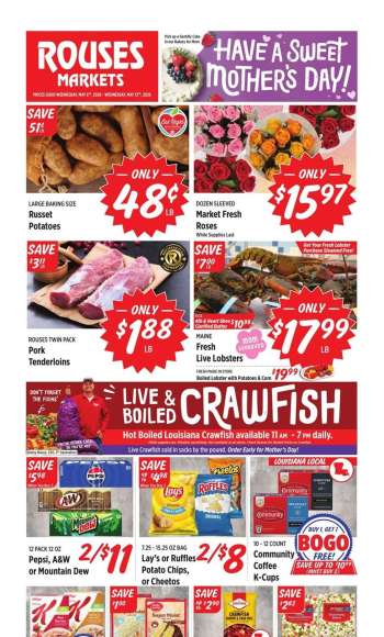 Rouses Markets Flyer - 05/06/2026 - 05/13/2026.