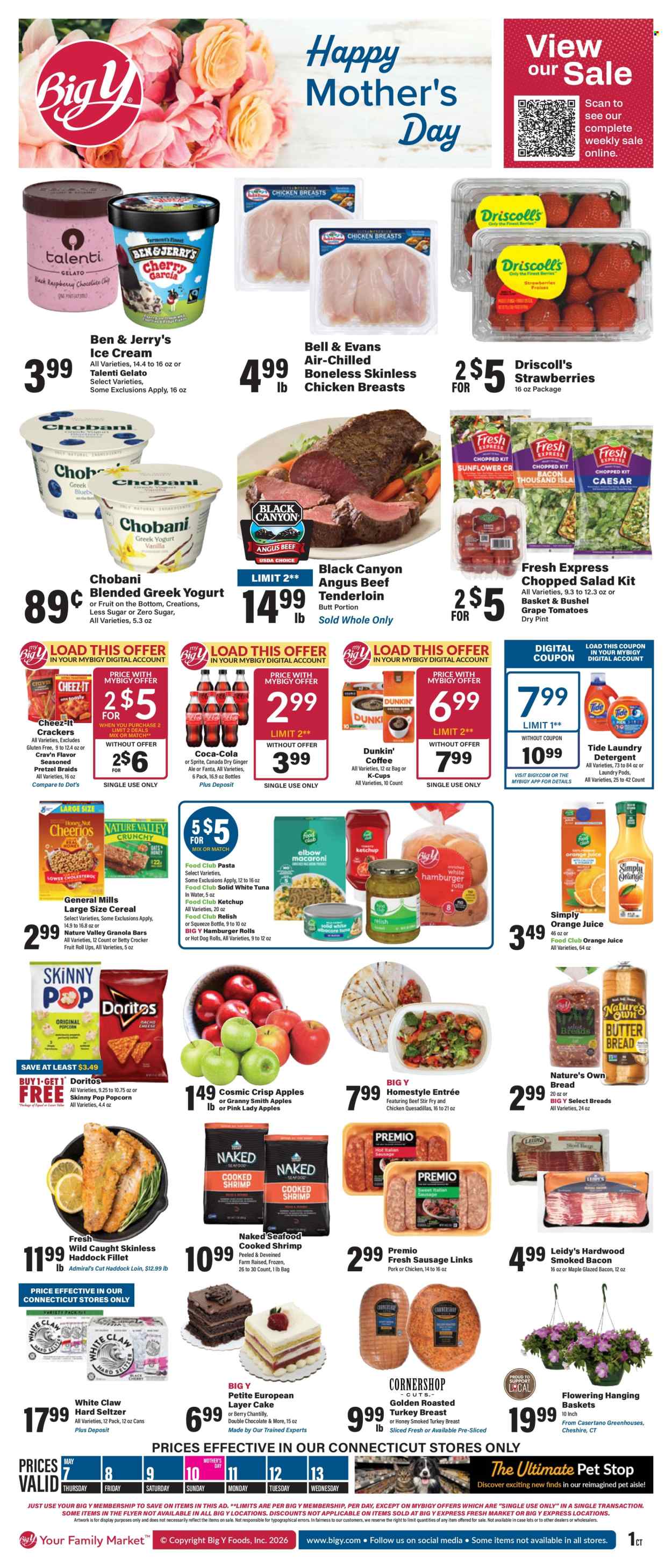 Big Y ad - 05/07/2026 - 05/13/2026. Page 1