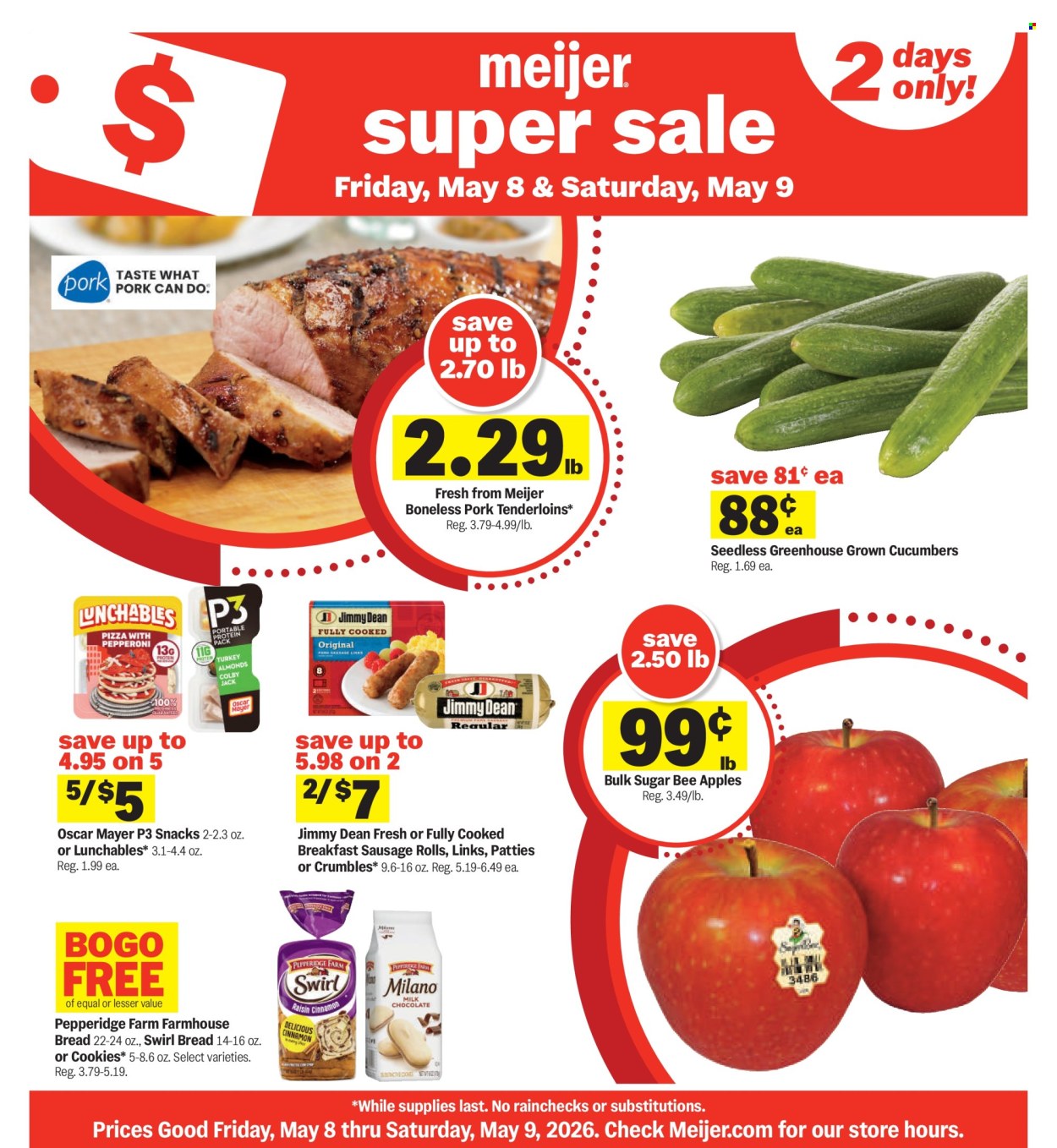 Meijer ad - 05/08/2026 - 05/09/2026. Page 1