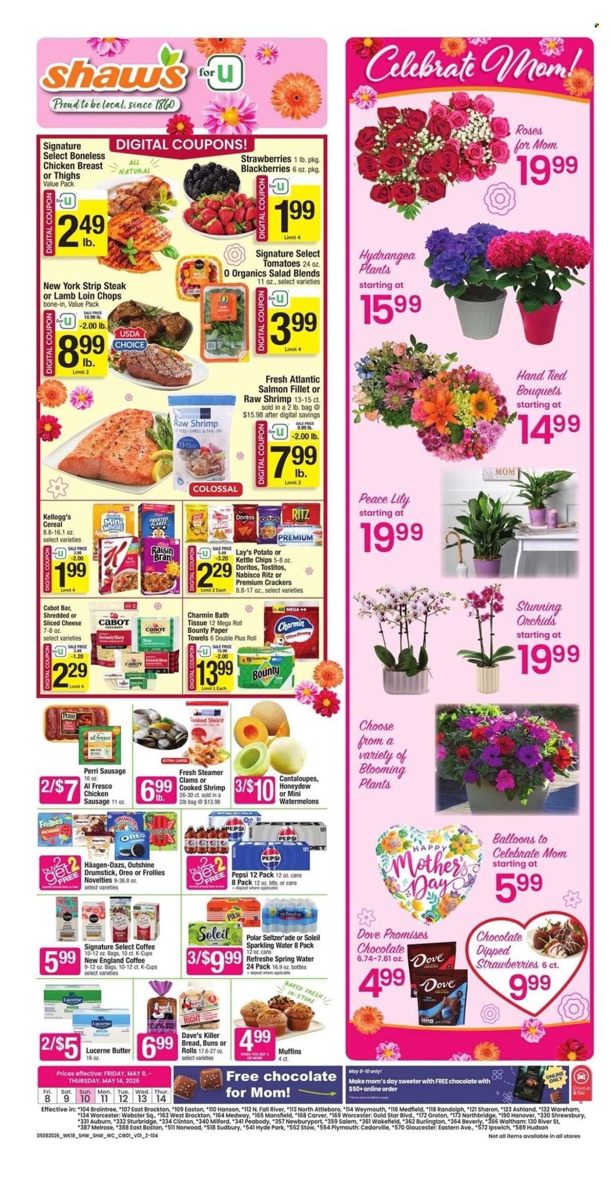 Shaw’s ad - 05/08/2026 - 05/14/2026. Page 1