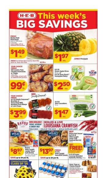 H-E-B Flyer - 05/13/2026 - 05/19/2026.