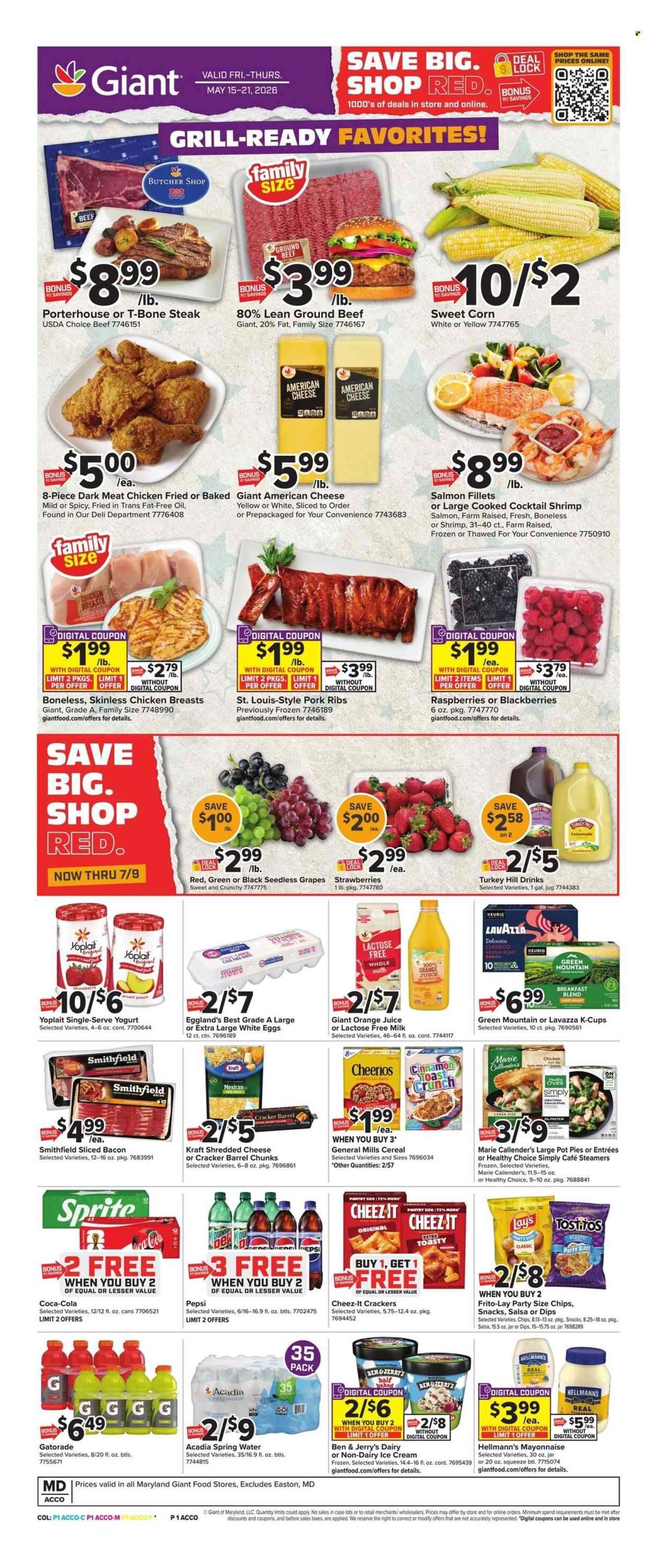 Giant Food ad - 05/15/2026 - 05/21/2026. Page 1