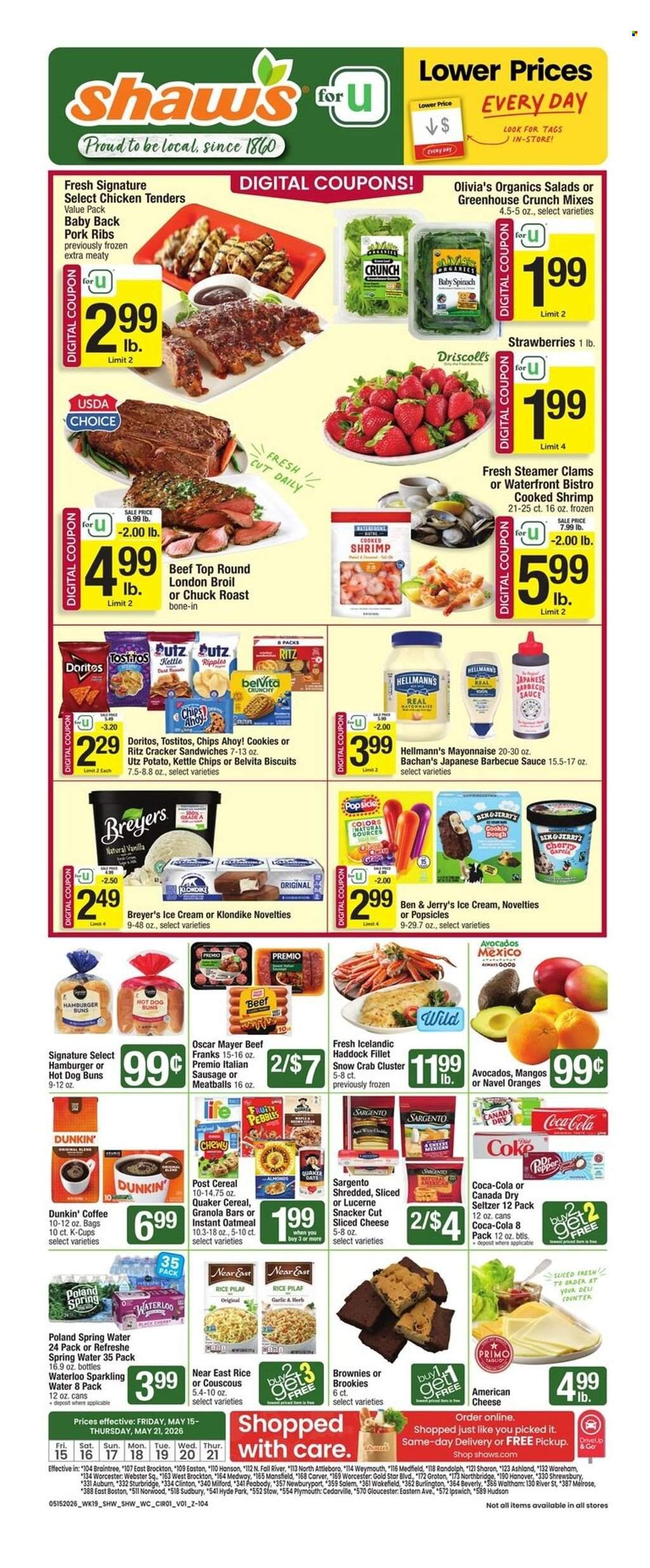 Shaw’s ad - 05/15/2026 - 05/21/2026. Page 1