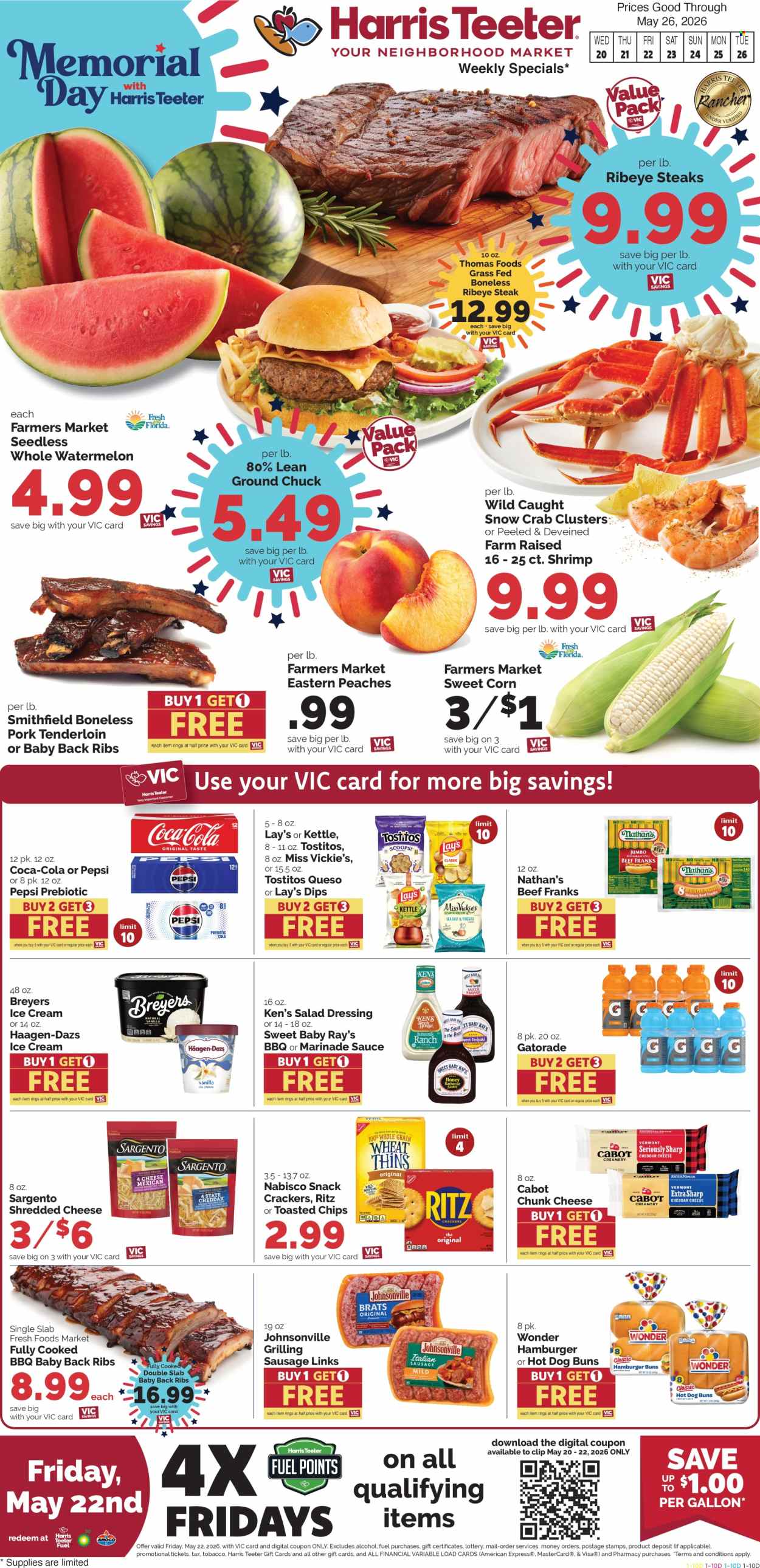 Harris Teeter ad - 05/20/2026 - 05/26/2026. Page 1