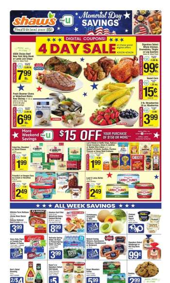 Shaw’s Flyer - 05/22/2026 - 05/28/2026.