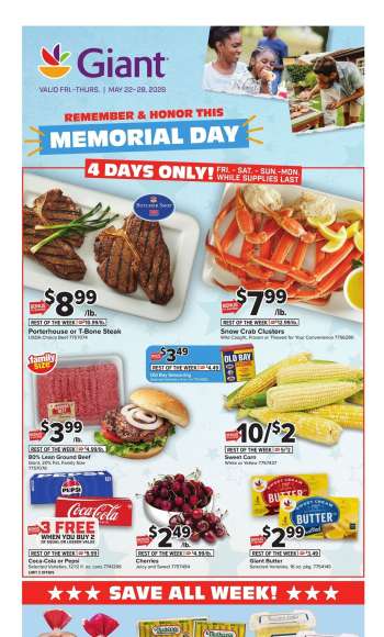 Giant Food Flyer - 05/22/2026 - 05/28/2026.