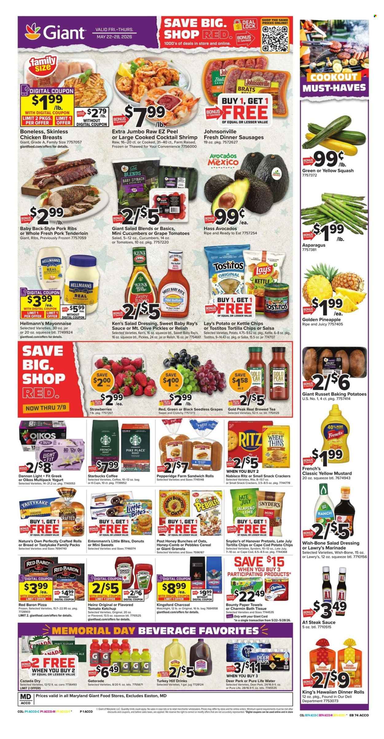 Giant Food ad - 05/22/2026 - 05/28/2026. Page 3