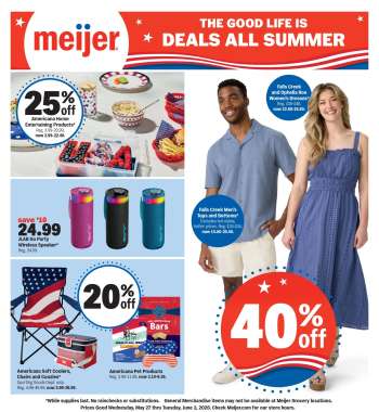 Meijer Flyer - 05/27/2026 - 06/02/2026.
