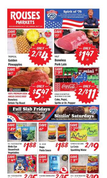 Rouses Markets Flyer - 05/27/2026 - 06/03/2026.