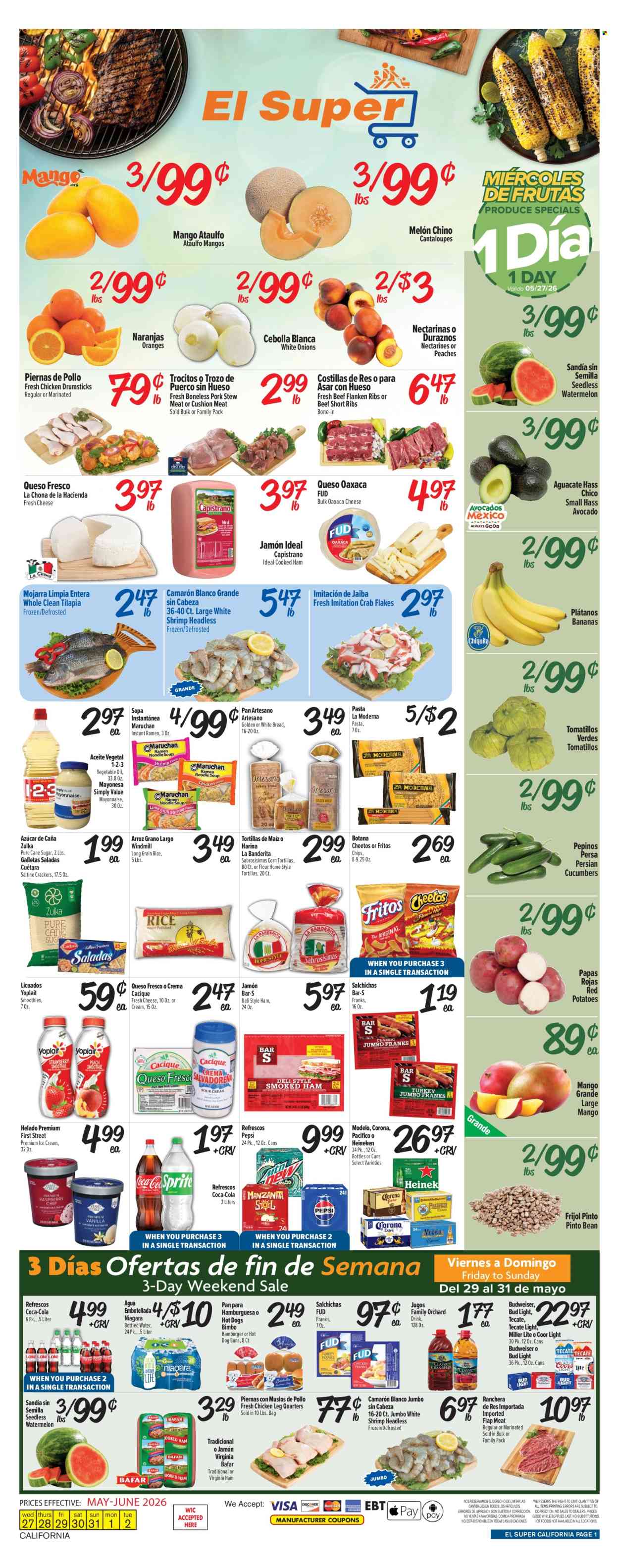 El Super ad - 05/27/2026 - 06/02/2026. Page 1